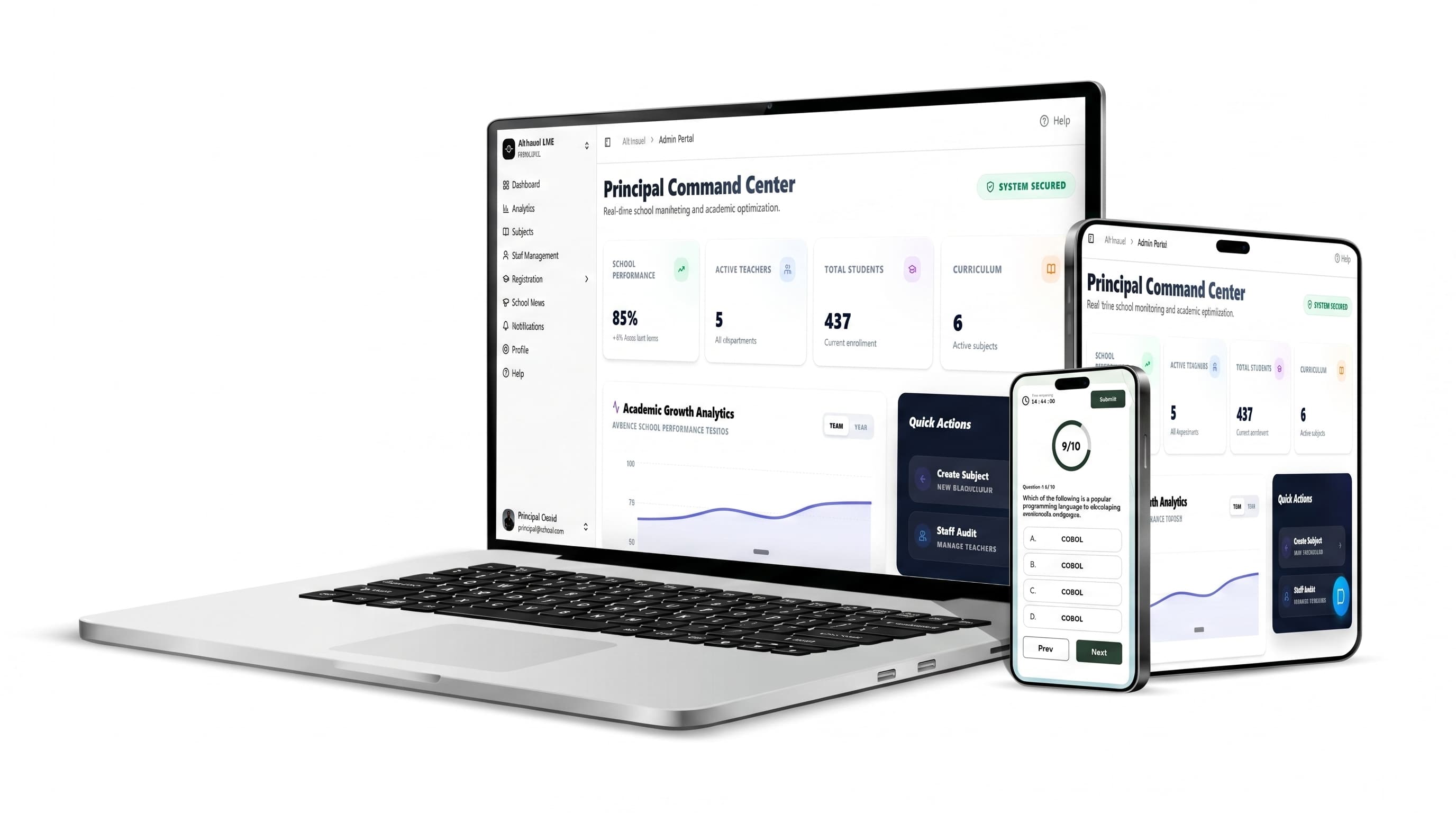 LMS project preview